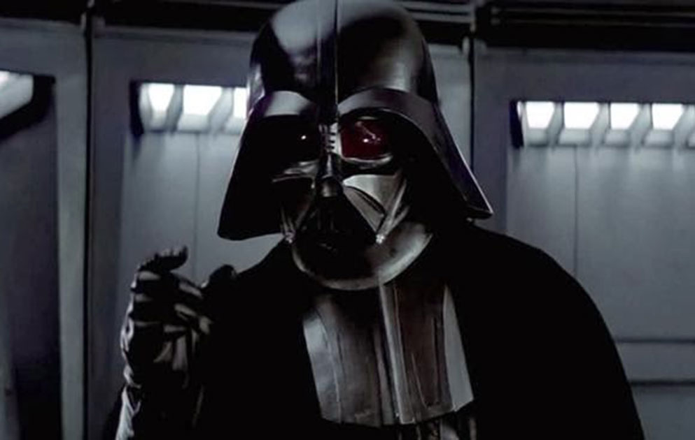 BEST Star Wars Article: Writing On Darth Vader – Return Of The Jedi